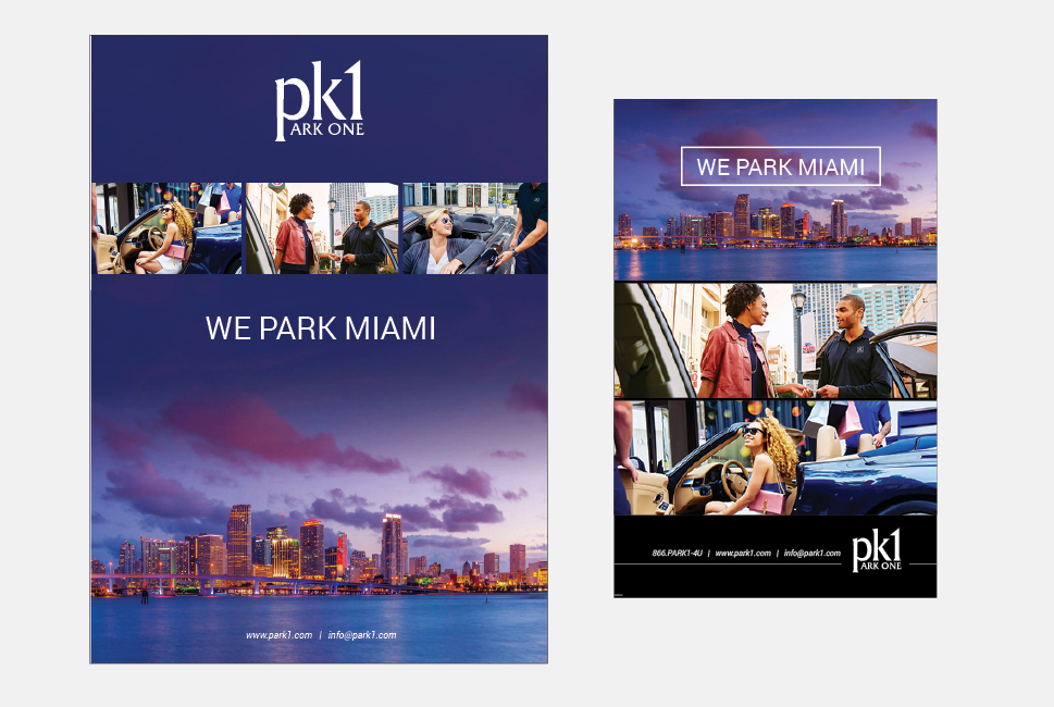 Park One Marketing Materials Design Miami